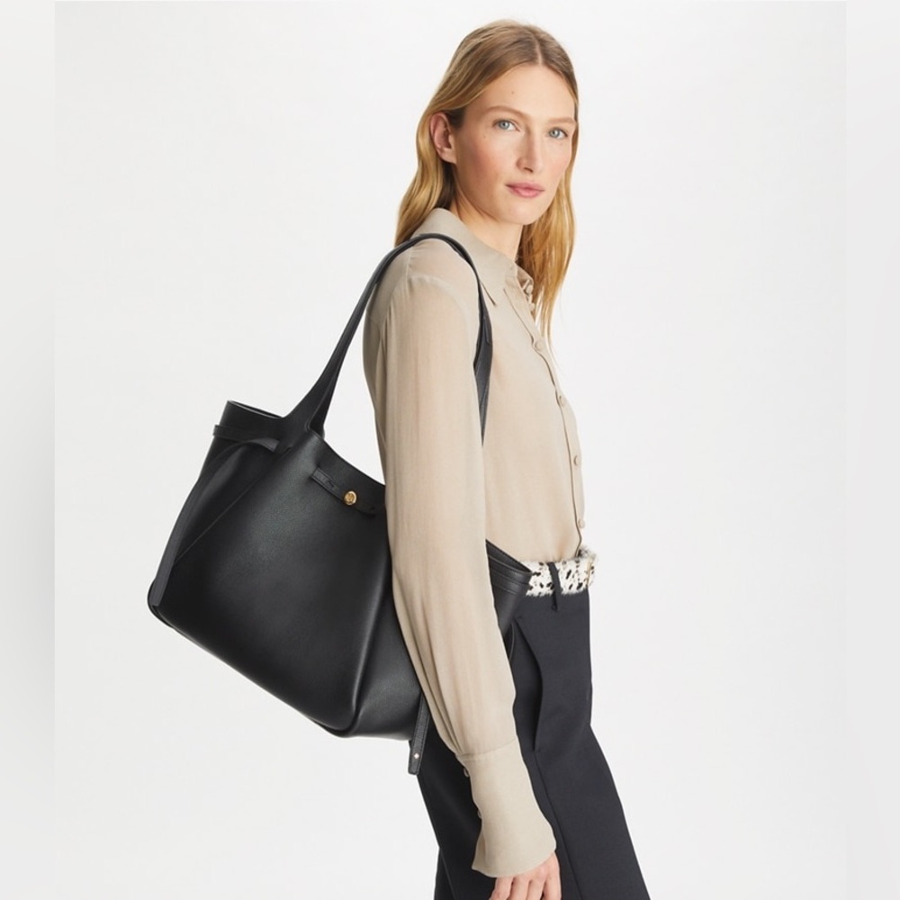 Tory Burch SMALL ROMY TOTE 164866 $428 Gently Used